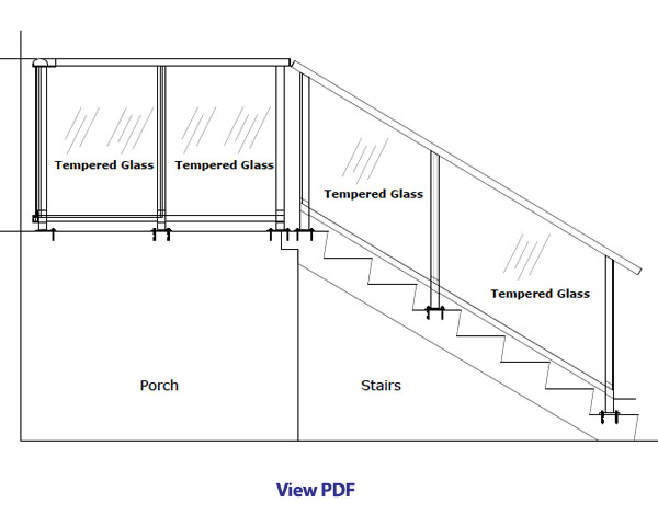 Mirage Windows - Stair Railing Specs